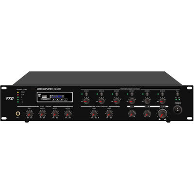 600Ω Mic1-3 5-8 MV Audio Amplifier System รับประกัน 5 ปี THD 1/3 Rated Power
