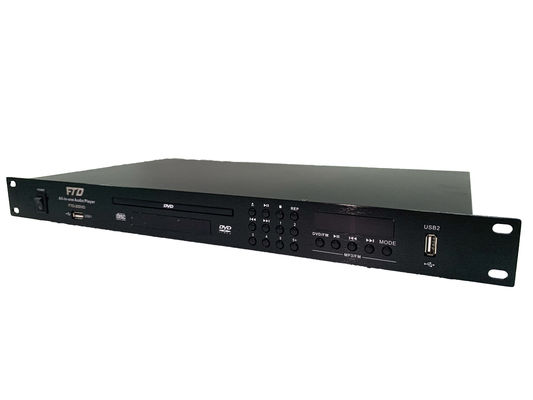 เครื่องเล่นดีวีดี AM FM Tuner พร้อม USB และ SD 20Hz ถึง 20KHz