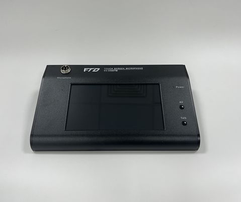 EN-6500TM 120 โซนระบบอพยพด้วยเสียง Pava Systems ไมโครโฟนหน้าจอสัมผัส