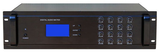 ODM Audio DVD Players ระบบ PA แหล่งสัญญาณเสียง 16 Channel Matrix Controller