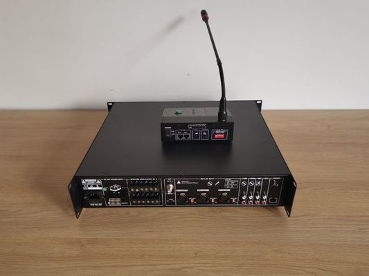 รองรับเครื่องขยายเสียงระบบ PA ระยะไกลสูงสุด 8 โซน 6 โซน 120W เพาเวอร์แอมป์