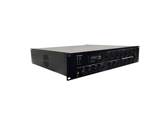 รองรับเครื่องขยายเสียงระบบ PA ระยะไกลสูงสุด 8 โซน 6 โซน 120W เพาเวอร์แอมป์