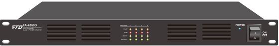 FTD 4*350W 4 ช่องสัญญาณ Class D เพาเวอร์แอมป์ 1750W การใช้พลังงาน