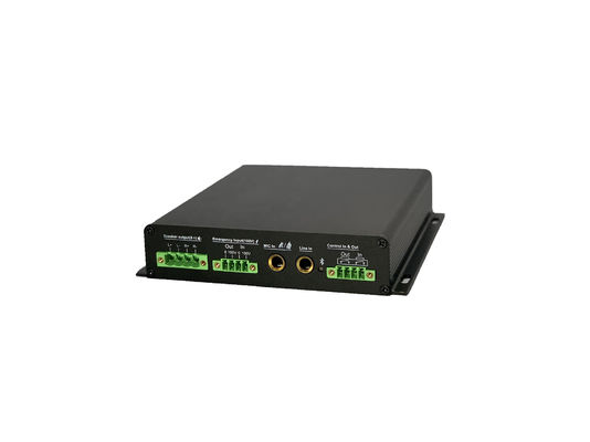 Black IP System Paging Amplifier แอมป์ติดผนัง 30W 8 Ohm
