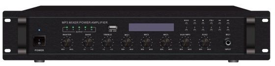 ระบบเสียงประกาศสาธารณะครบชุดพร้อมเพาเวอร์มิกเซอร์แอมป์60w