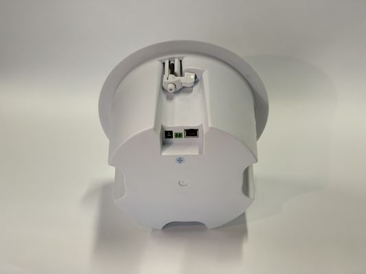 IP POE Powered Ceiling Speaker 10W ปรับระดับเสียงได้ 200×100mm