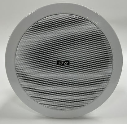 6 "1.5w-3w-6w ระบบลำโพง Pa ลำโพง Pa ลำโพงเพดานพร้อม Metal Fire Dome