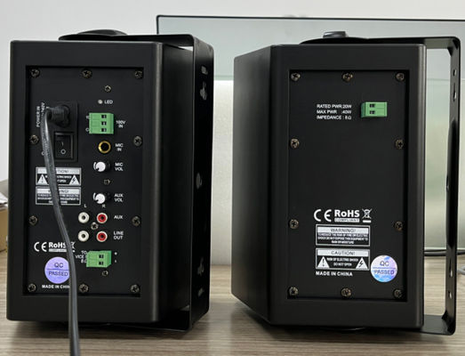 ลำโพง Bluetooth ติดผนัง ลำโพงระบบ PA 30W ISO9001