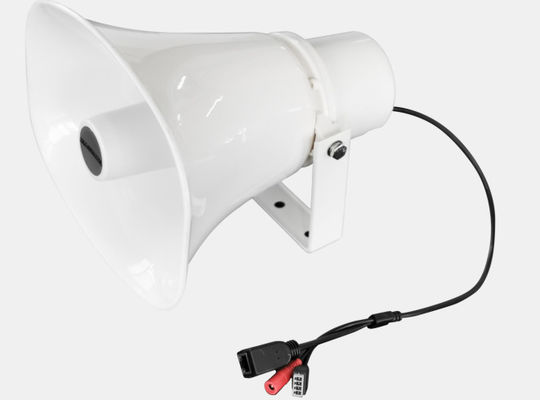 10/100Mbps IP Network PA System 15W SIP POE Horn Speaker ติดตั้งง่าย