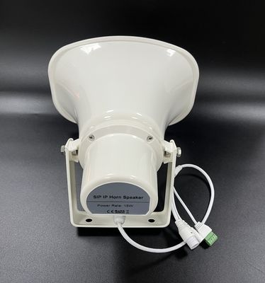 ลำโพงฮอร์นกลางแจ้ง 15W ระบบอลูมิเนียมกันน้ำ IP66 PA