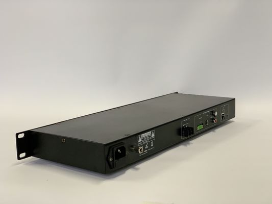 ลำโพง IP สีดำ ระบบ PA ตัวเข้ารหัสเสียงเครือข่าย OEM