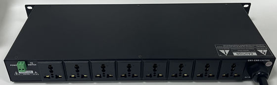 25W Power Sequence Controller รองรับปลั๊กไฟอังกฤษและจีน 8 Channel Power Sequencer
