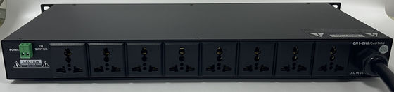 25W Power Sequence Controller รองรับปลั๊กไฟอังกฤษและจีน 8 Channel Power Sequencer