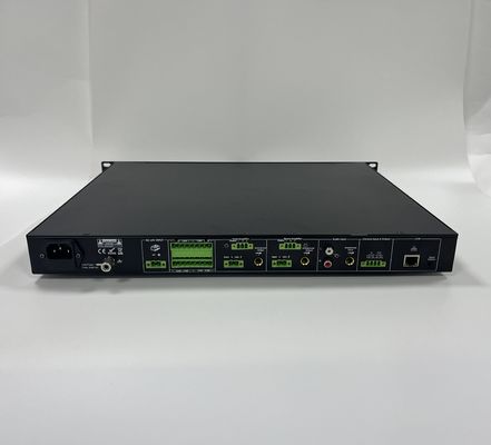 อุปกรณ์เสียง 500w Ip Pa System Ip Network Amplifier