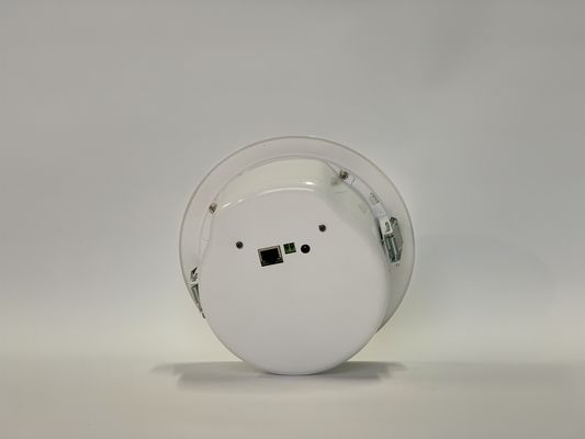 ระบบเครือข่าย IP IP พร้อมเครื่องขยายเสียง Class D 6W 10/100Mbps ความไว 92dB ลำโพงติดเพดาน POE