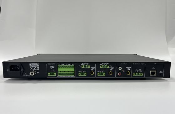 8 โซน Ip Pa System Amplifier Ip Network Audio Adapter