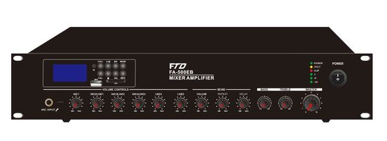 เพาเวอร์แอมป์ PA 20 ปอนด์พร้อมอัตราส่วนสัญญาณต่อสัญญาณรบกวน >100dB และ THD