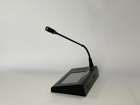 Ip Networked Audio System ไมโครโฟนหน้าจอสัมผัสระยะไกล