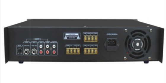 ขายร้อน Pa เครื่องขยายเสียง 6 โซน 120w เครื่องขยายเสียงพร้อม MP3 และ FM