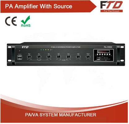 PA Power Amplifier 350w เครื่องขยายเสียงและลำโพง Power Mixer Power Amplifier Professional 20000w