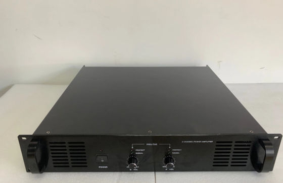 PA เครื่องขยายเสียง 2 ช่อง 2*120W เครื่องขยายเสียงและลำโพง Power Mixer เครื่องขยายเสียง Professional 20000W