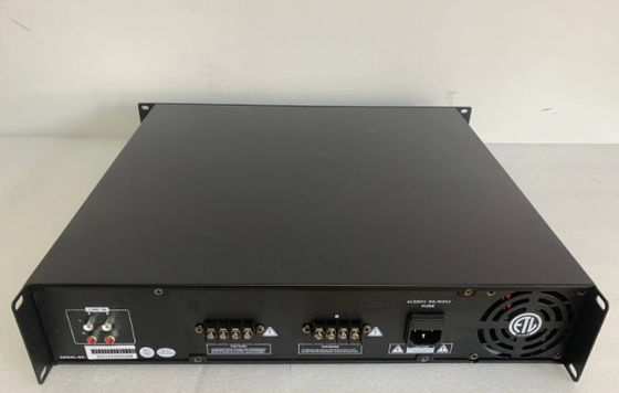 PA เครื่องขยายเสียง 2 ช่อง 2*120W เครื่องขยายเสียงและลำโพง Power Mixer เครื่องขยายเสียง Professional 20000W