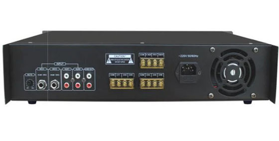 เครื่องขยายเสียงมิกเซอร์ 6 โซน 500w เครื่องขยายเสียงพร้อมระบบเสียงประกาศสาธารณะ MP3 และ FM ครบชุด