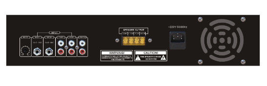 เพาเวอร์มิกเซอร์แอมป์มืออาชีพ yamaha pa system amplifier audio