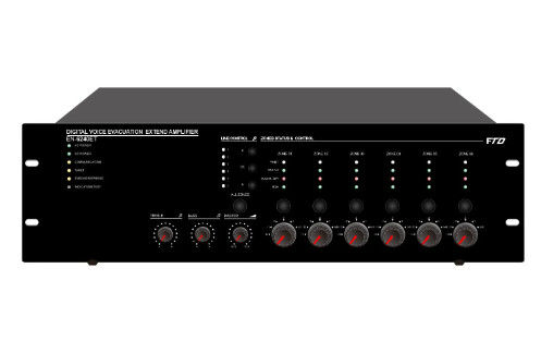 6 Zone Voice Evacuation Amplifier ระบบอพยพทางทะเล