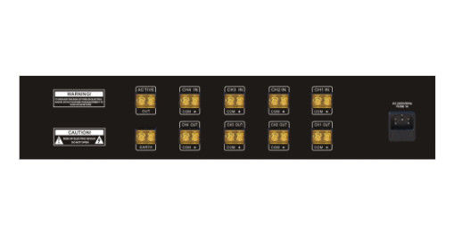 ระบบ pa ระบบป้องกันฟ้าผ่า 4 ช่องในระบบเสียงประกาศสาธารณะ