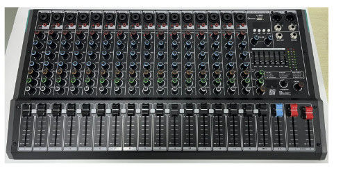 ลำโพงเสียงระดับมืออาชีพ 16 Channel Mixing Console